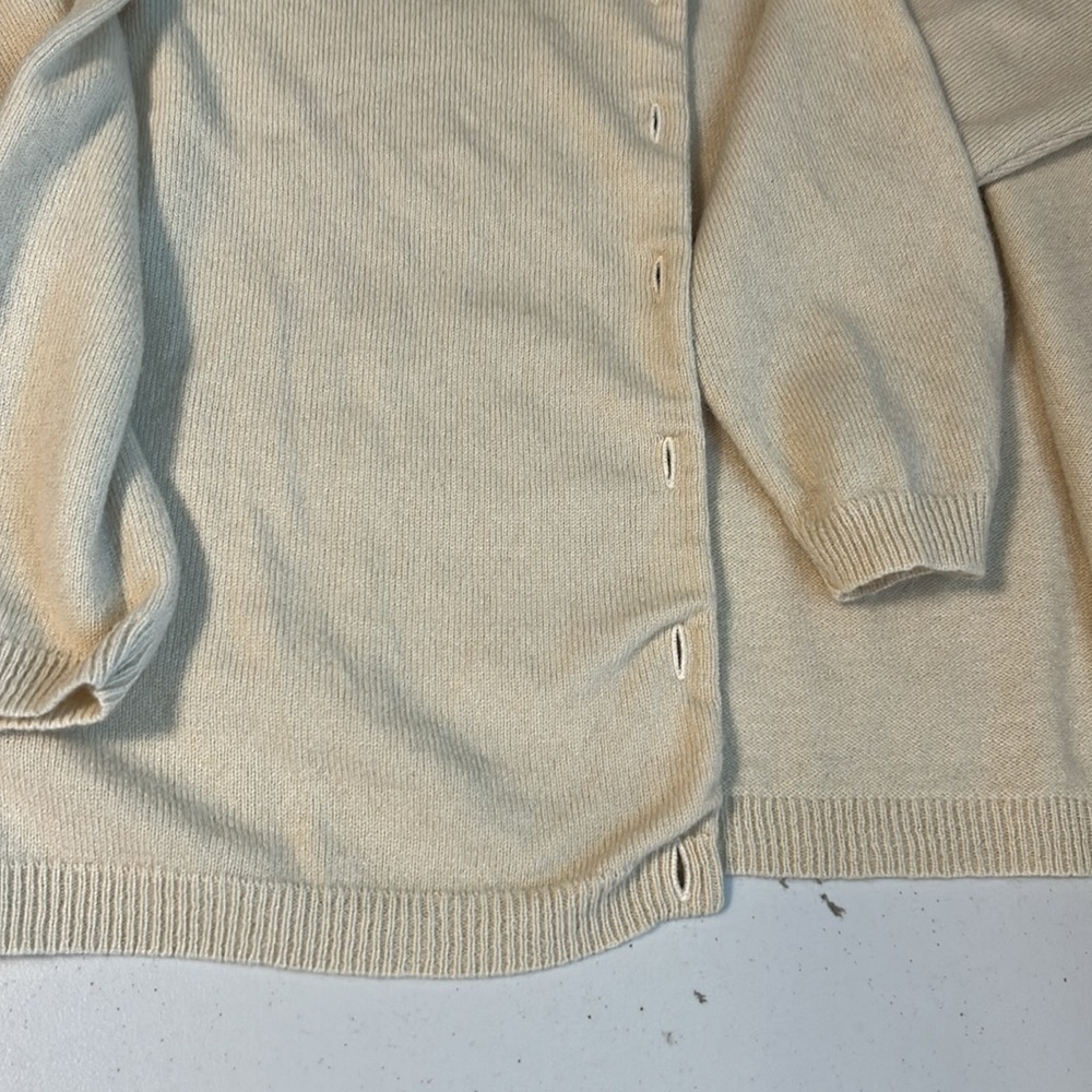 Pendleton Cream Button-Up Cardigan - Picture 13 of 13